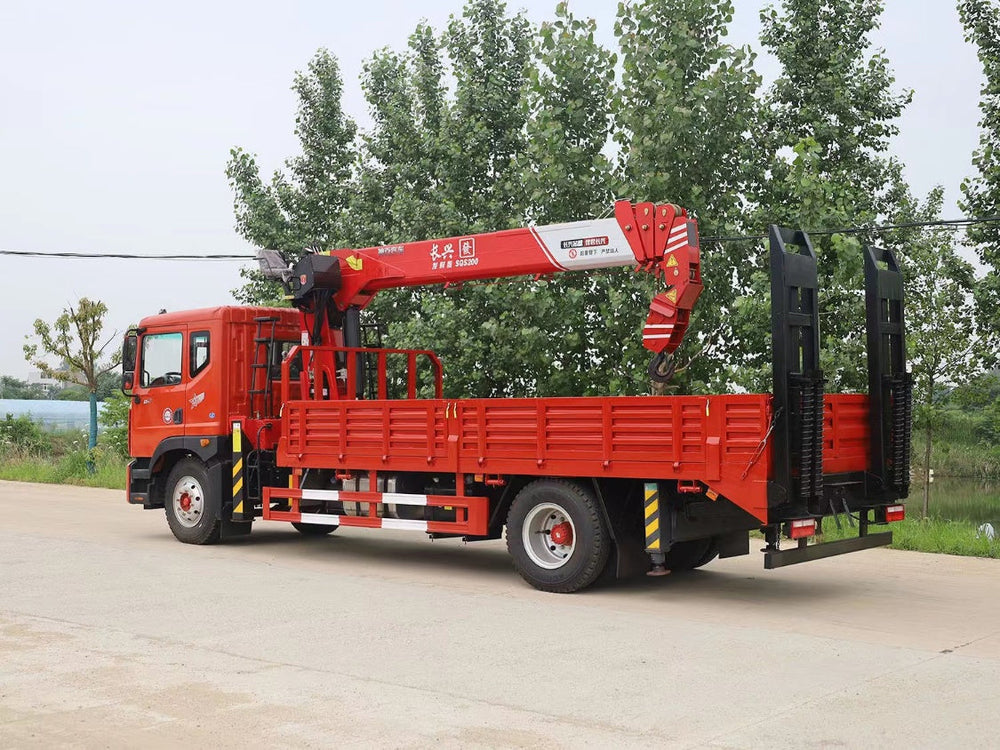 DongFeng E6 200HP Knuckle Boom Crane