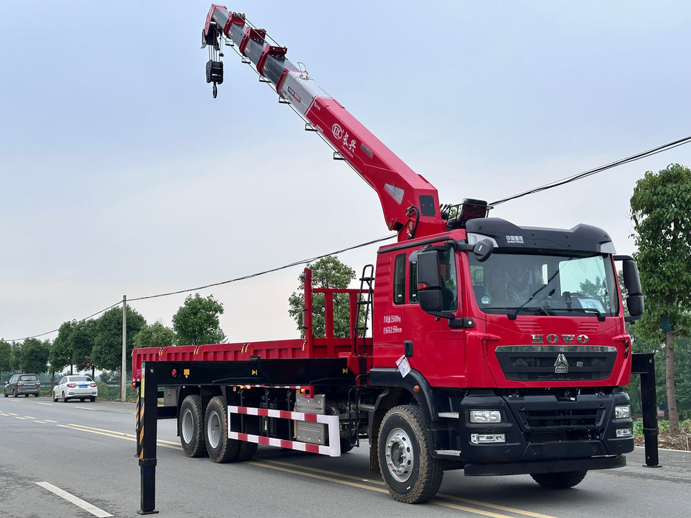 HOWO 6×4 CX14T Telescopic Boom Crane