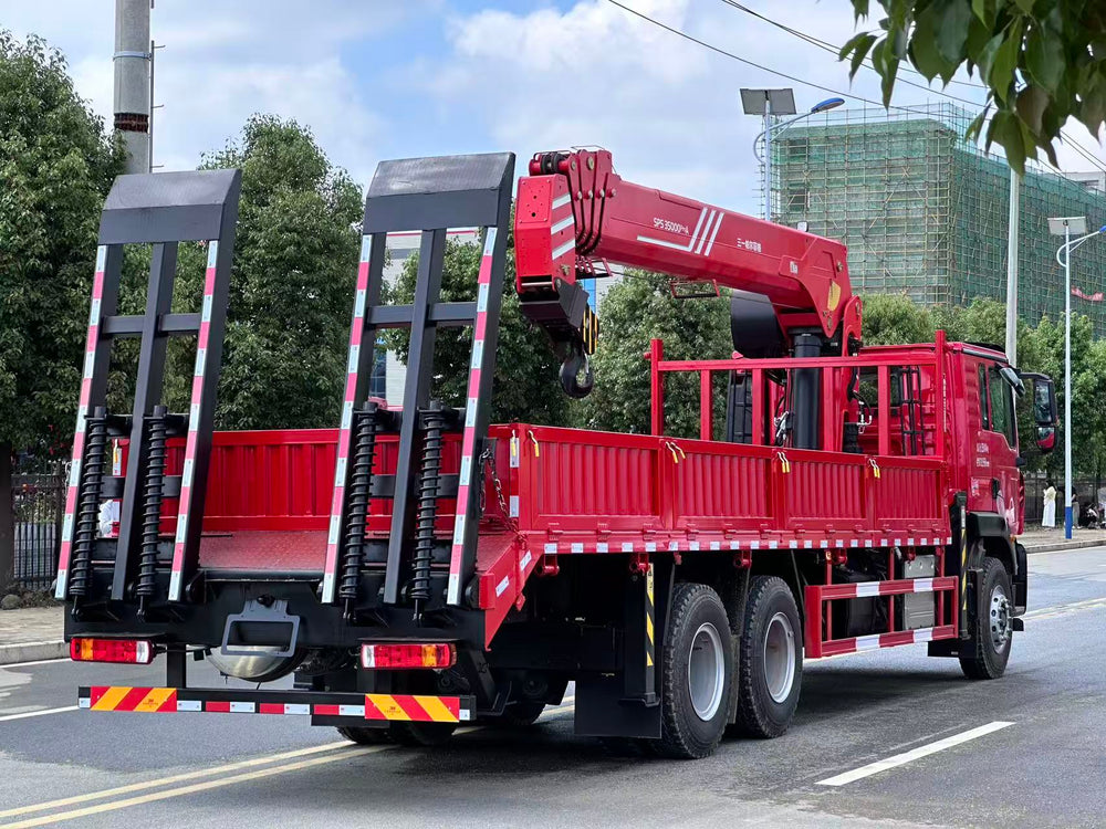 HOWO 6×4 Palfinger14T Telescopic Boom Crane