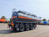 30-40 cubic chemical liquid transport truck