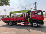 HOWO 4×2 ZOOMLION 8T Telescopic Boom Crane