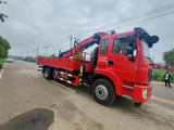 DongFeng Truck-mounted Grapple Crane with Tipper