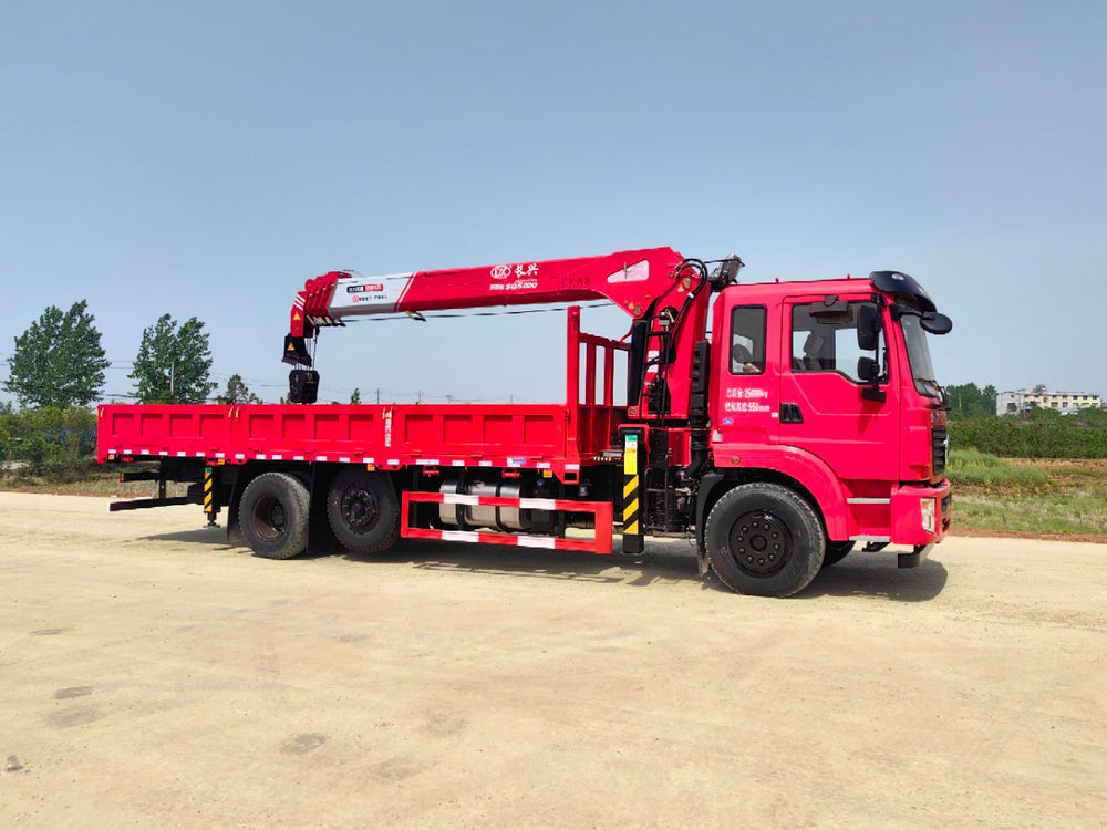 DongFeng Telescopic Boom Crane with Lift Axle