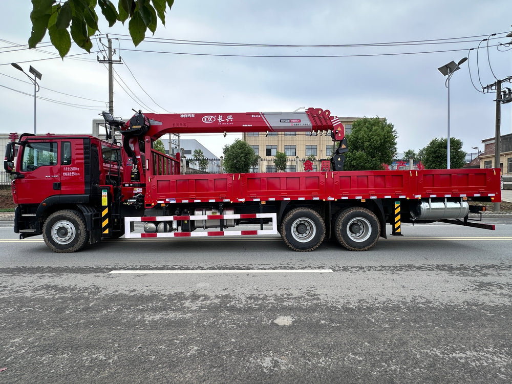 HOWO 6×4 CX14T Telescopic Boom Crane