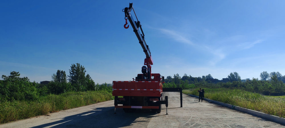 SHACMAN 6×4 270HP Knuckle Boom Crane