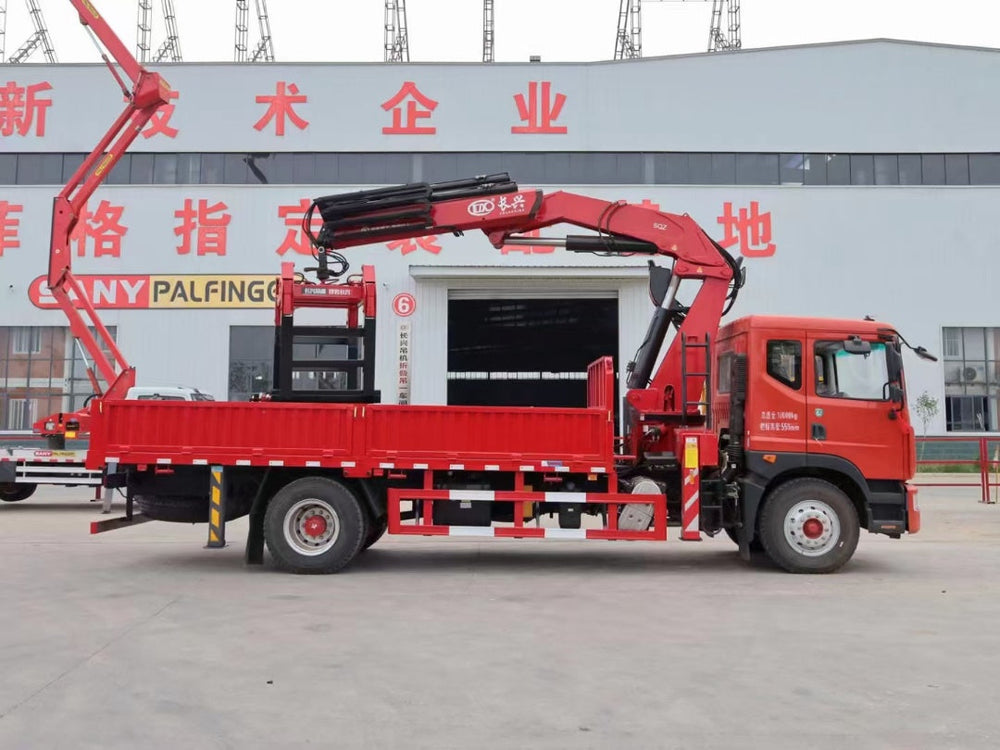 DongFeng E6 200HP Knuckle Boom Crane
