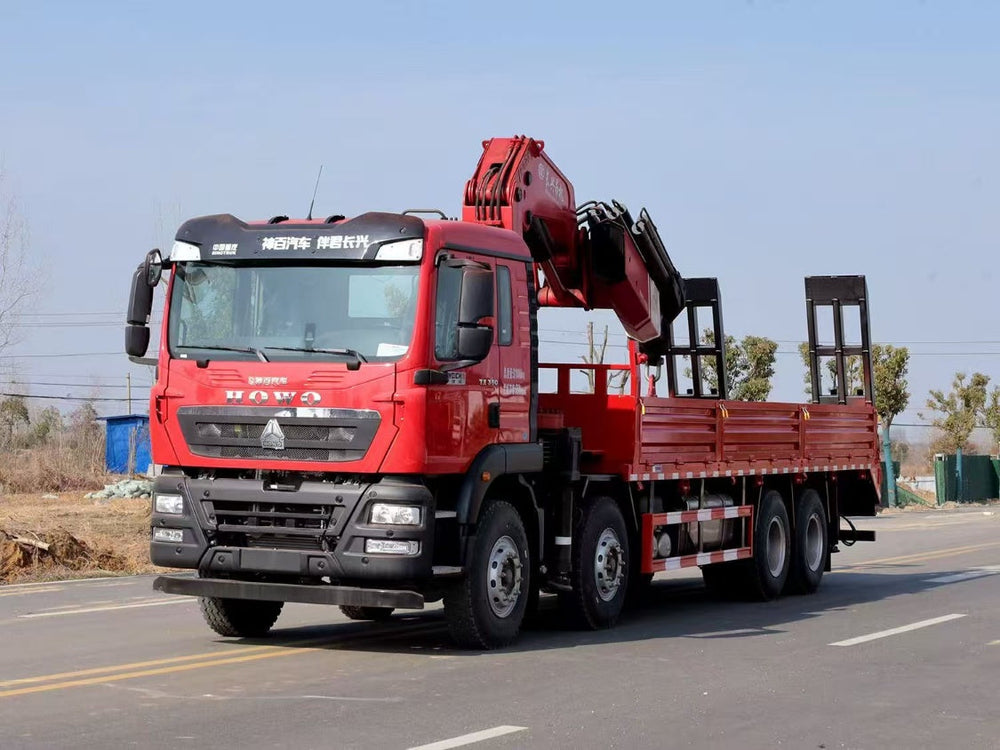HOWO 350HP 10-40T Knuckle Boom Crane