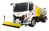 Dual-engine high pressure cleaning vehicle